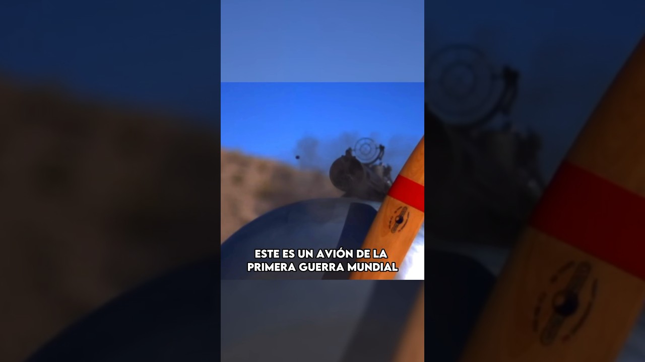 Este Avi&oacute;n Dispara A Trav&eacute;s De Sus H&eacute;lices