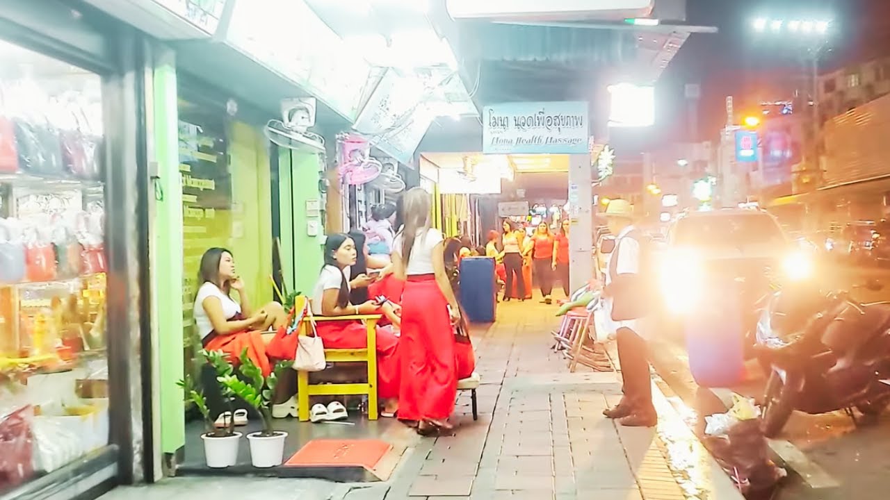 🇹🇭 [4K] Myth Night Town, Second Road - Pattaya, Thailand