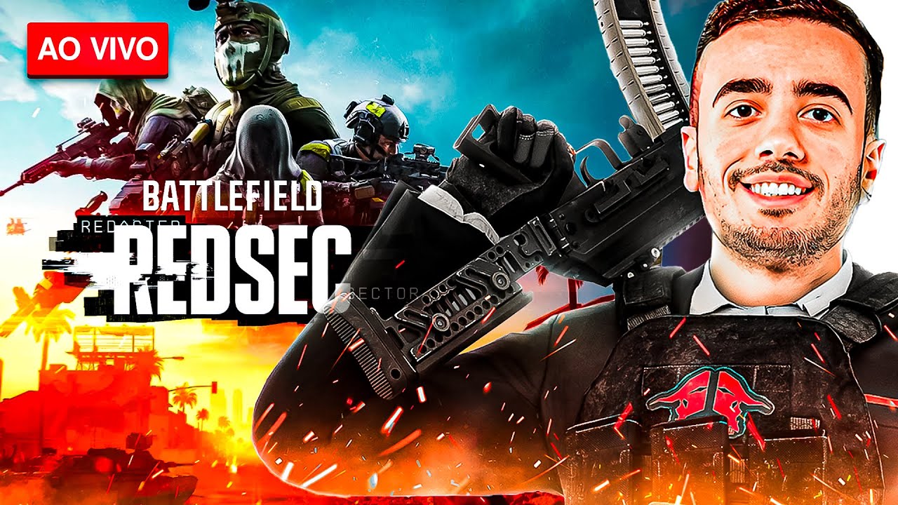🔴LIVE | BATTLEFIELD: TESTANDO o NOVO BATTLE ROYALE (REDSEC) 🔥