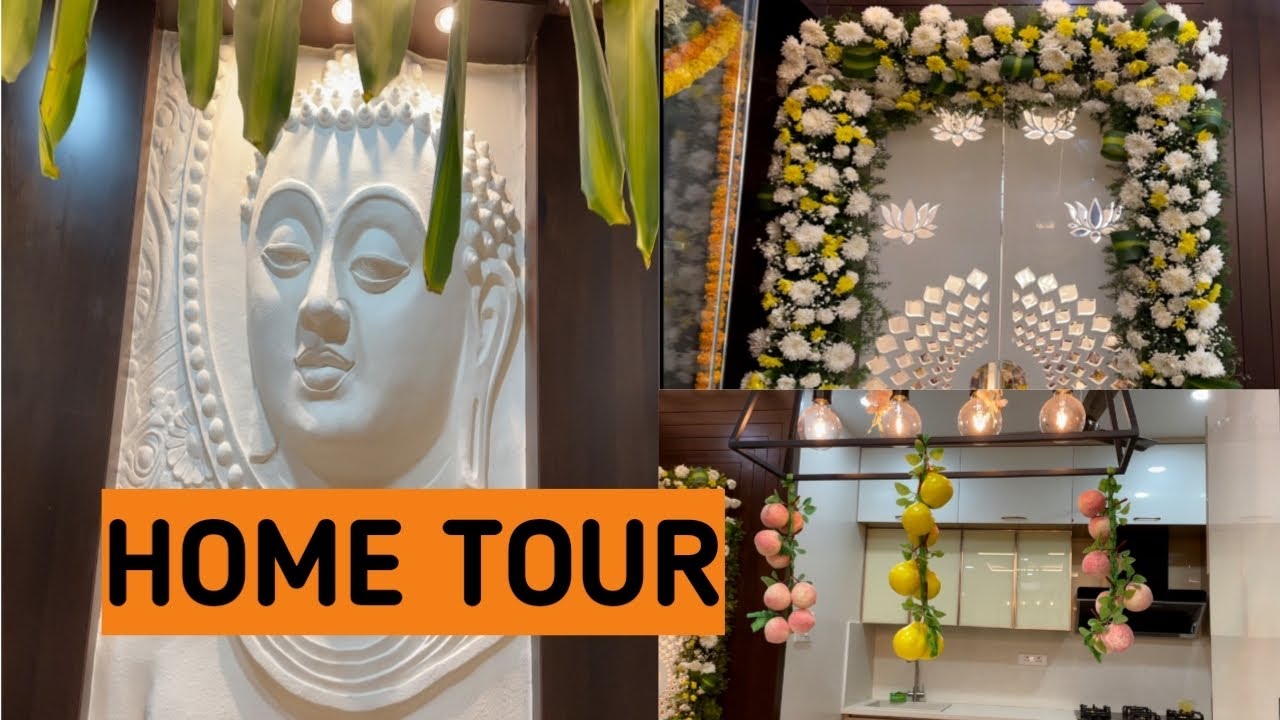 మా అన్న వాల్ల Home (Flat)Tour|| అదిరిపోయే interiors || Modular Kitchen