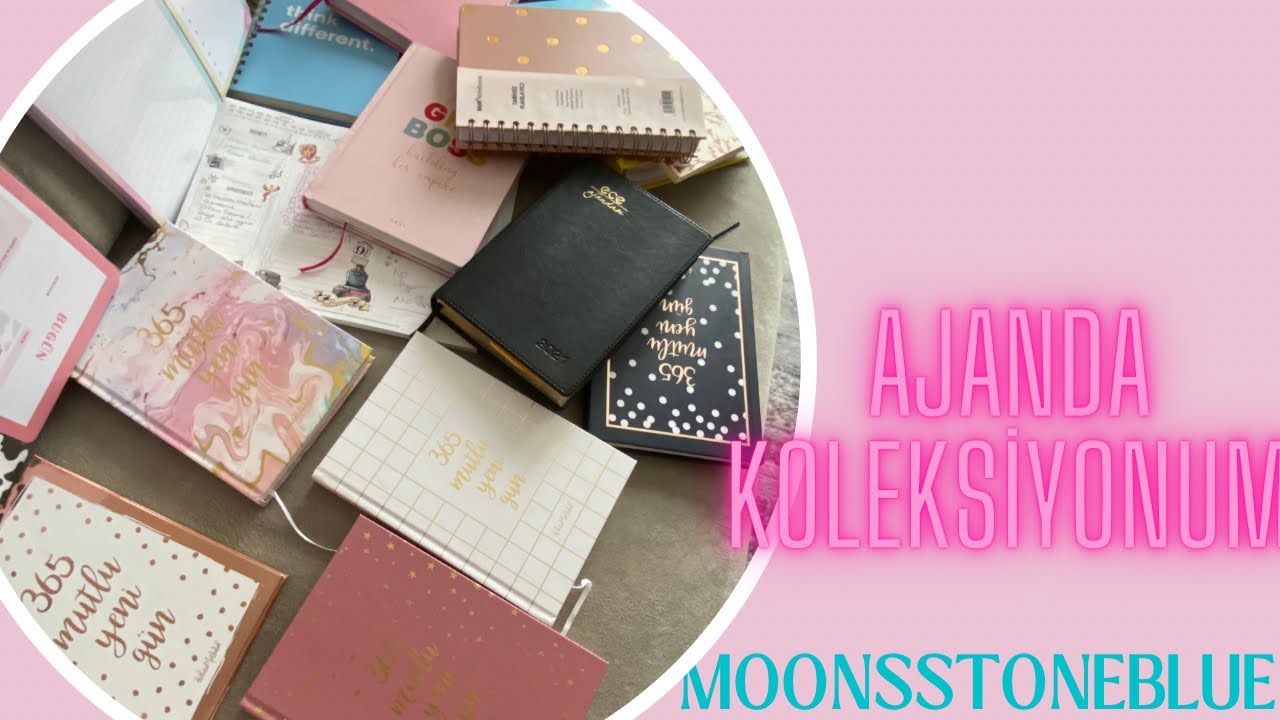 B&Uuml;Y&Uuml;K AJANDA KOLEKSİYONUM //Ece Fabooks,Birkutumutluluk,Matt Notebook,Miya Design,Moleskine Dahası📘