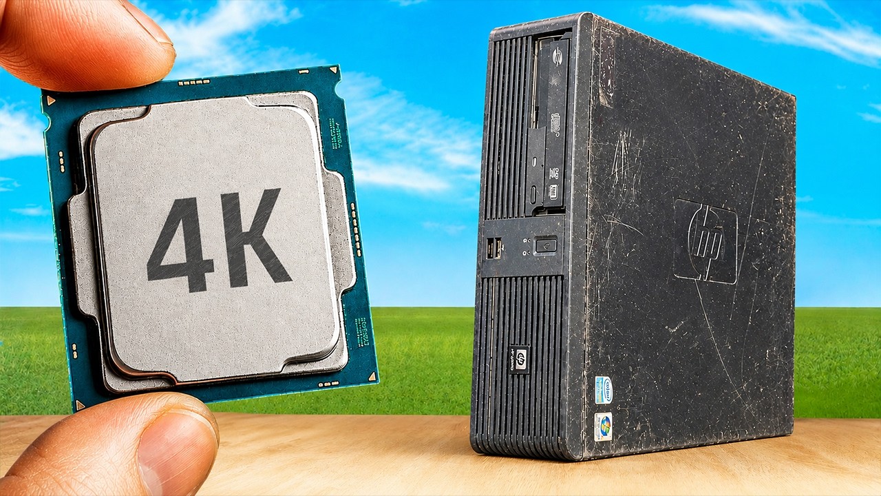 Сможет ли ПК за $1 потянуть игры в 4K?