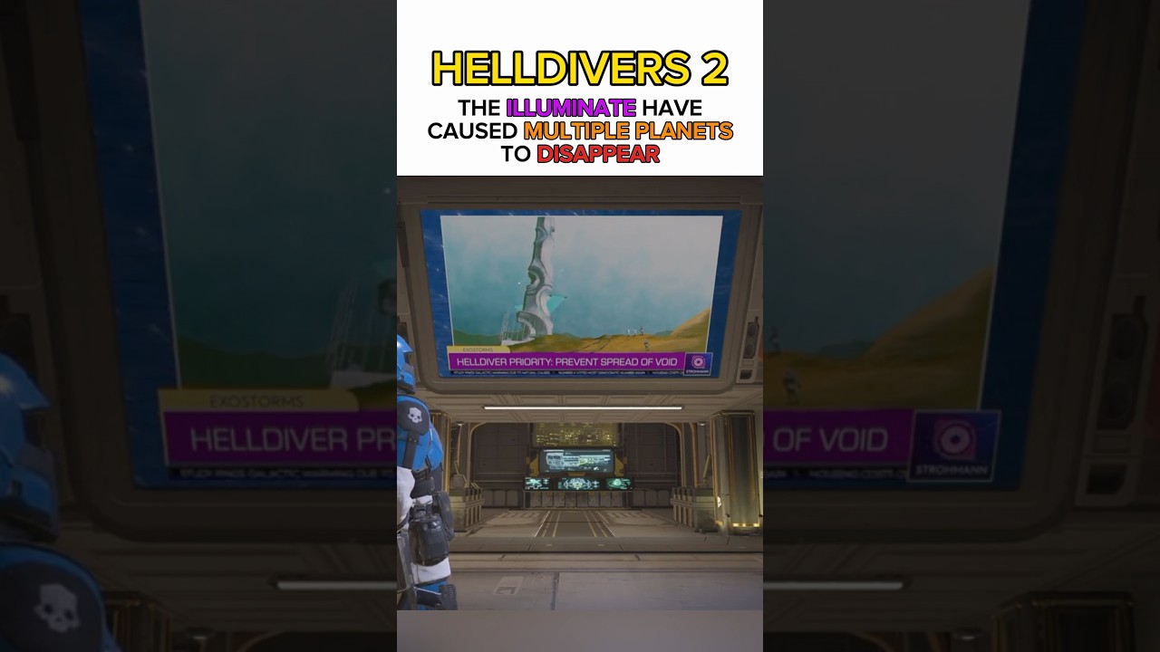 Группа Illuminate ответственна за Пустоту &mdash; Helldivers 2