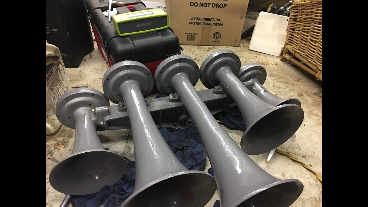 Nathan Airchime Raised Letter K5LLA Train Horn