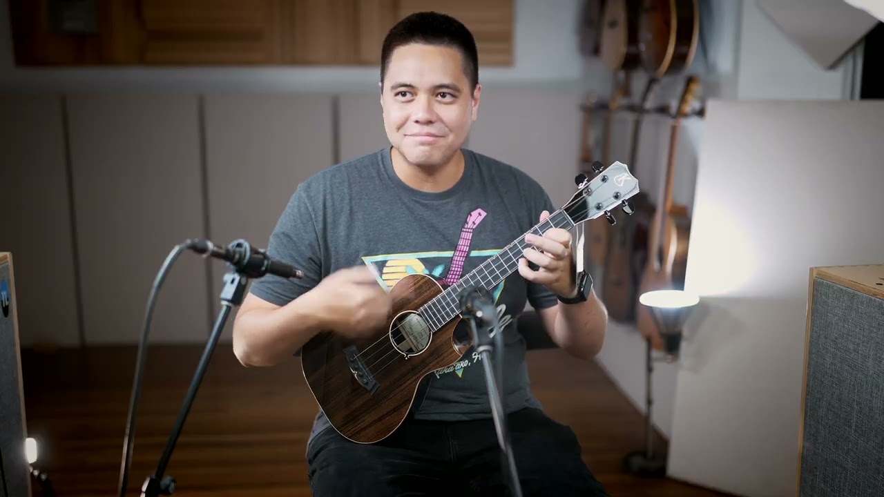 Kanile'a Custom T Sinker Redwood Ebony 27178