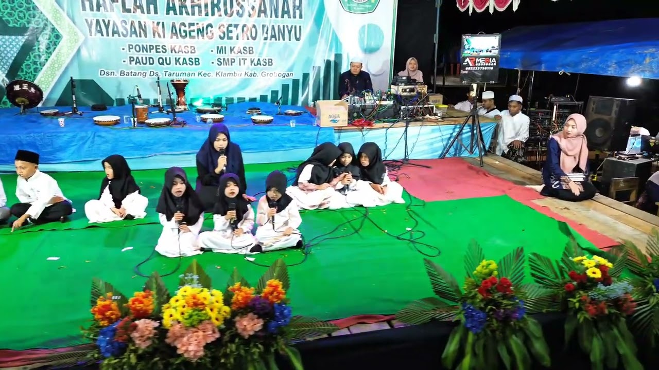 Higlight Video Drone Haflah Akhirussanah Pon.Pes Ki Ageng Setro Banyu Tahun 2026