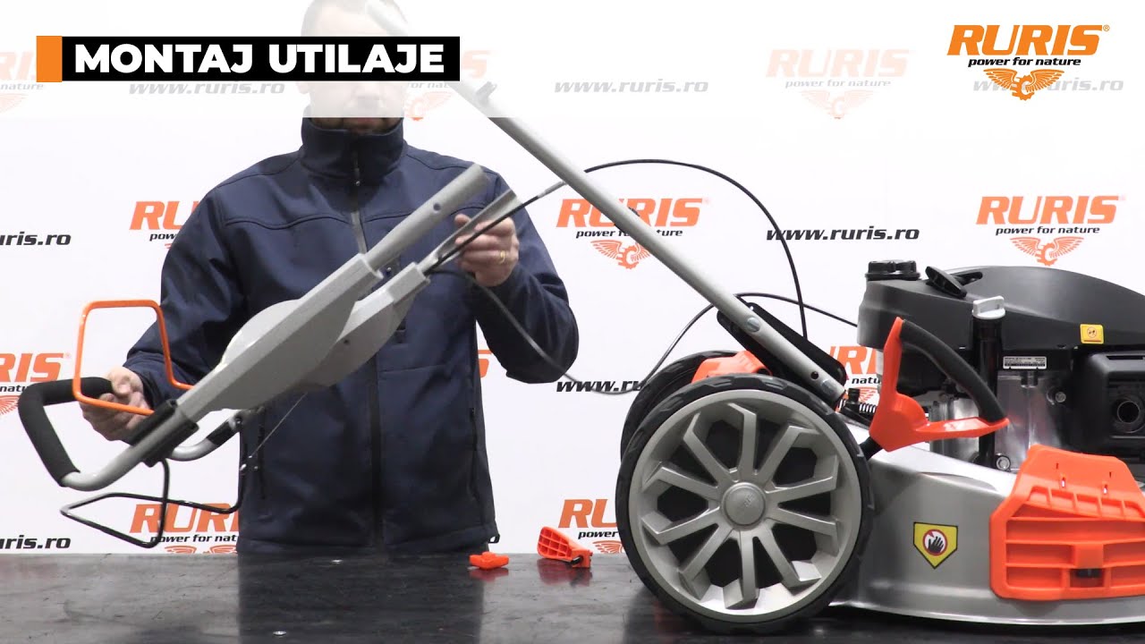 Film montaj mașină de tuns gazon RURIS RX555S