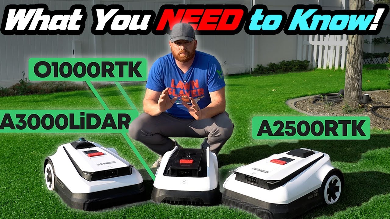 I Tested All 3 ECOVACS GOAT Mowers — Here’s What You NEED to Know (O1000 vs A2500 vs A3000)