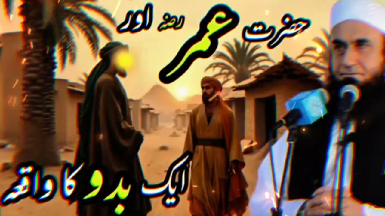Hazrat Umar aur ek Bedu ka Waqia – Maulana Tariq Jameel Bayan