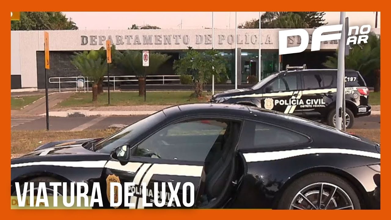Polícia Civil do DF ganha Porsche apreendido em operação
