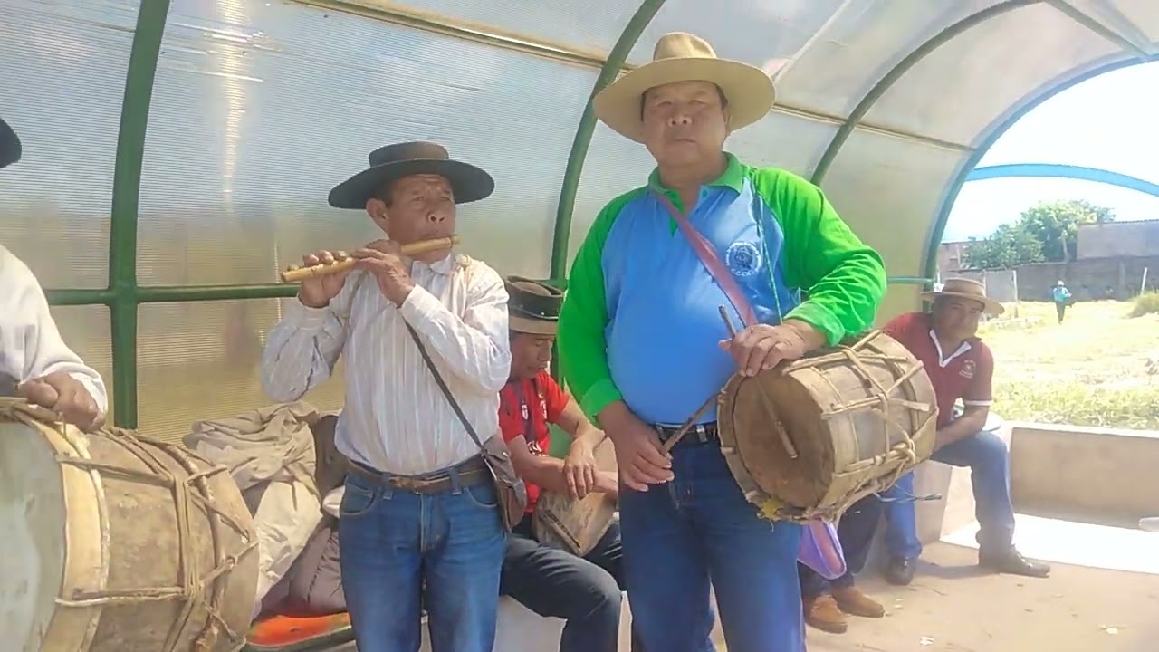 Quena y tambor, ritmo Guaraní en Monteagudo