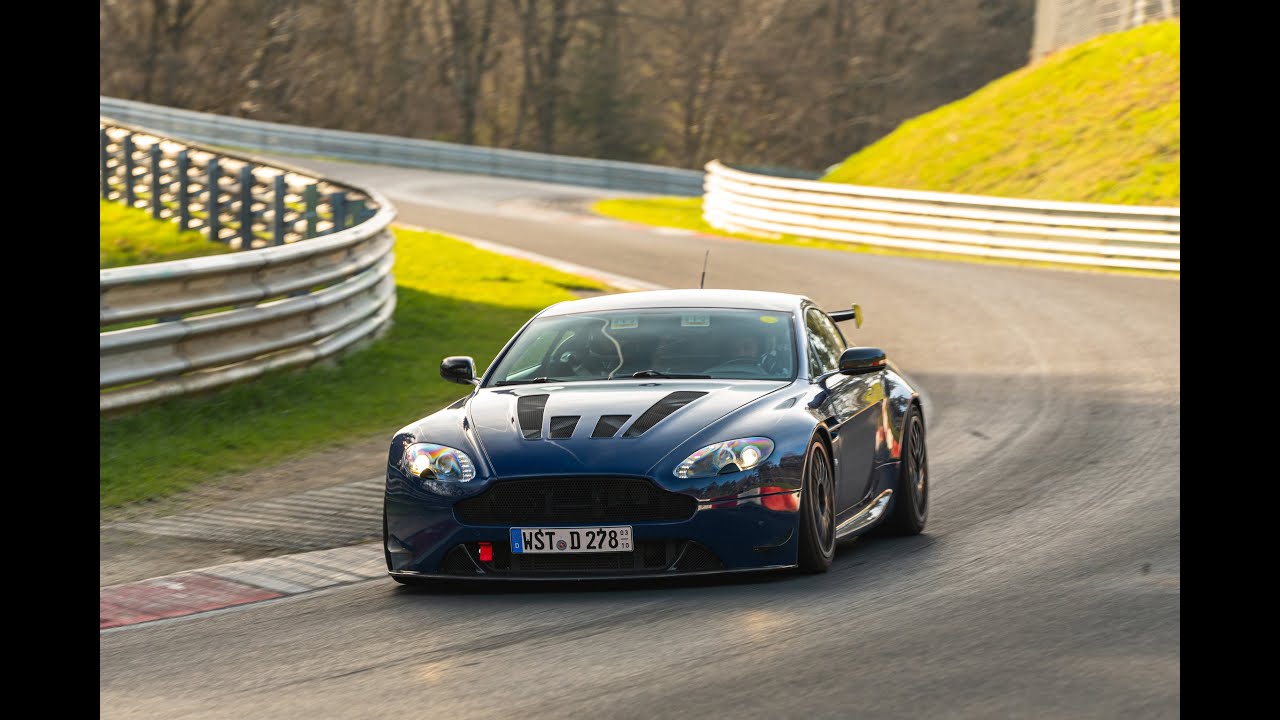 Aston Martin V8 Vantage on the Nurburgring Nordschleife
