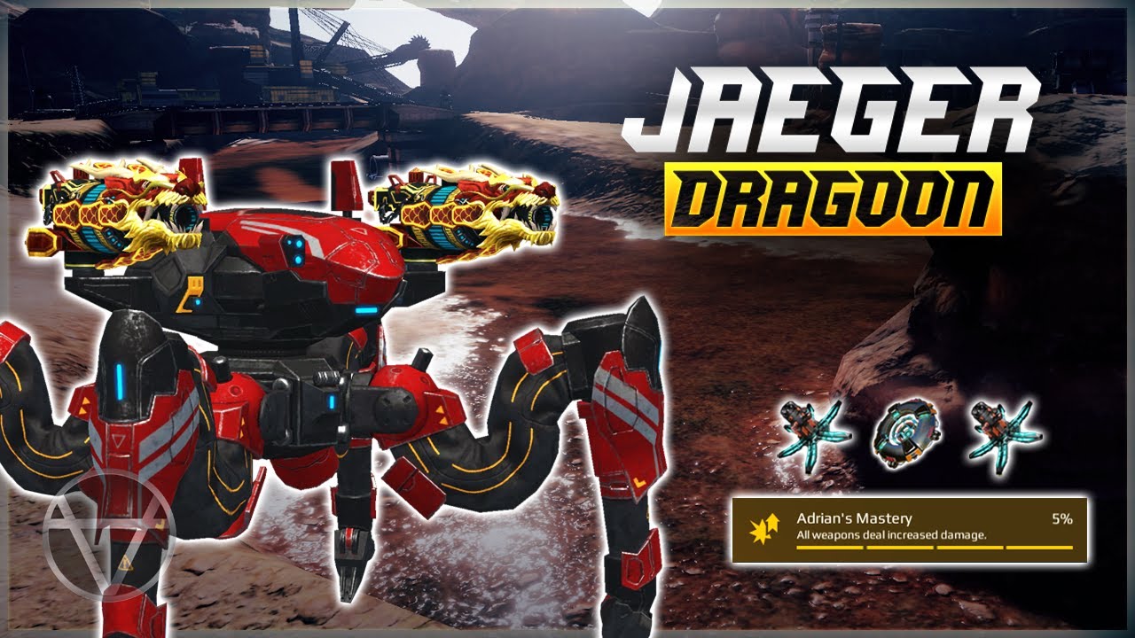 [WR] 🔥 Dragoon Jaeger - Gameplay | War Robots (4K)