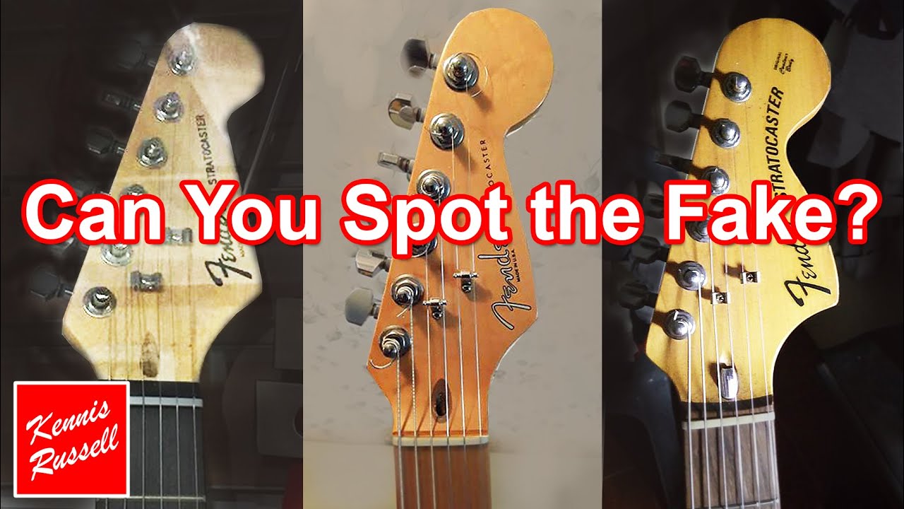 Три гитары Fender Stratocaster... 1 подделка и 2 настоящих | Попробуйте распознать подделку