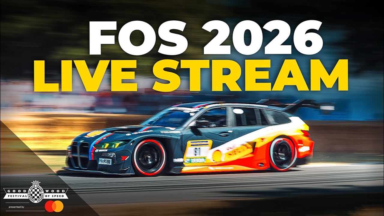 2026 Goodwood Festival of Speed Live Stream