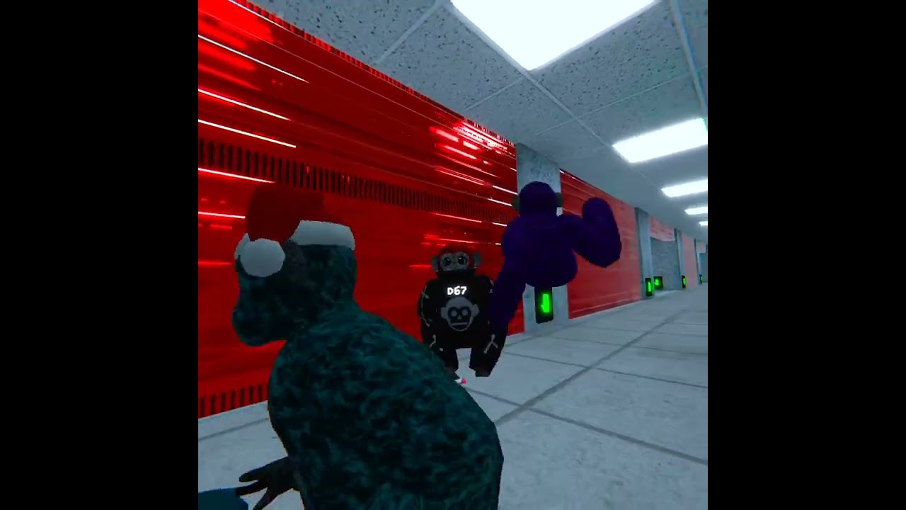 Playing Scary Baboon