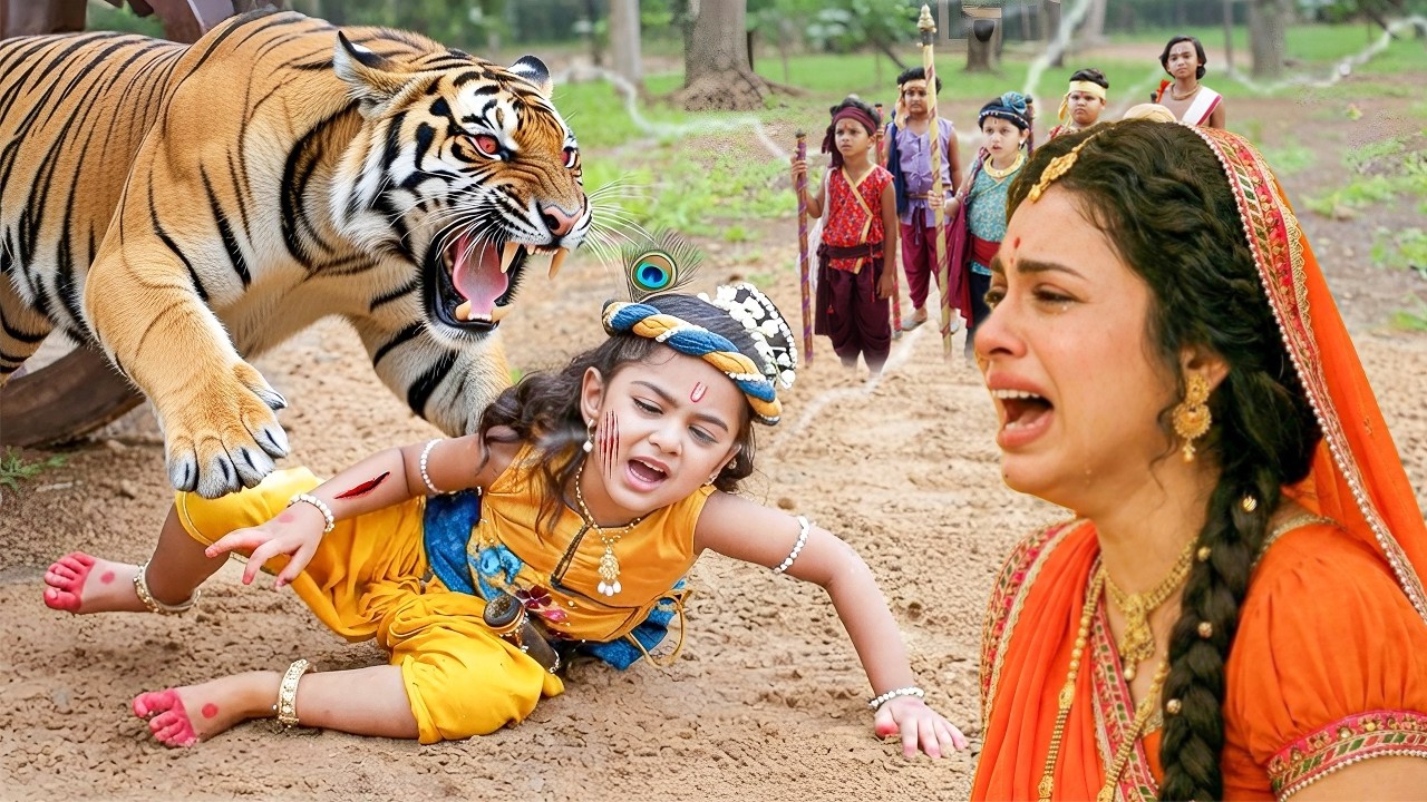 कान्हा के प्राणों को ख़तरे में देखकर मैया का रो-रो कर हुआ बुरा हाल II कान्हा की अद्भुद लीला II