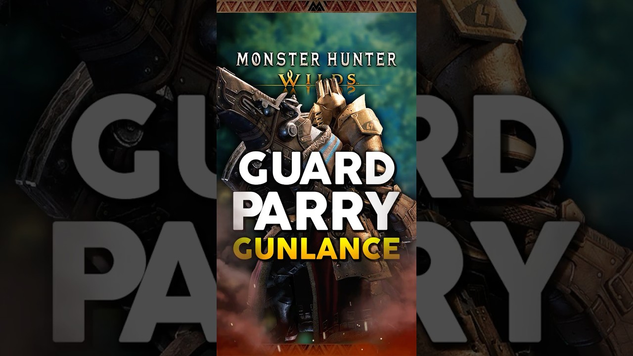 Perfect Block & Counter is AWESOME 🛡️ Gunlance Combos in Monster Hunter Wilds #MHW #MonsterHunter
