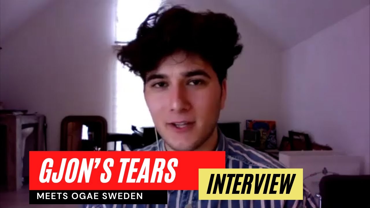 Interview with Gjon's tears from Switzerland – Tout l'Univers – Eurovision 2021