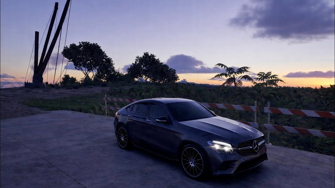4K Night Drive &ndash; Cinematic Mercedes at Sunset | My Gaming 
