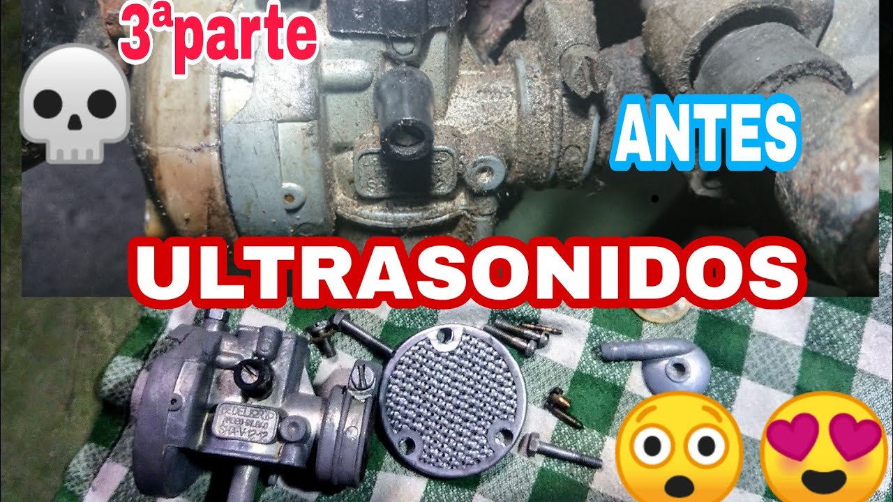 #3 VESPINO🚰 LIMPIAR CARBURADOR CON ULTRASONIDOS🛠️DESMONTAR Y MONTAR💀 vespino sport chustarra