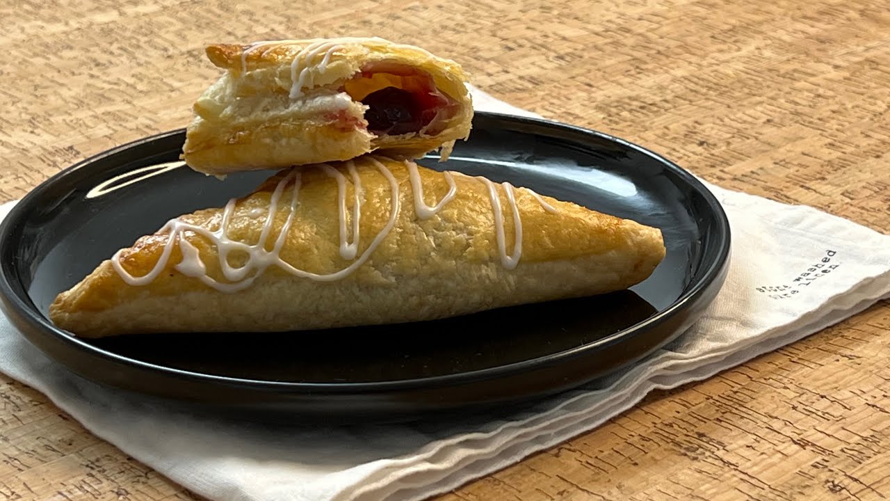 I Could Eat These Ever Day - Super Flaky Cherry Turnovers - Super Easy Breakfast Treat