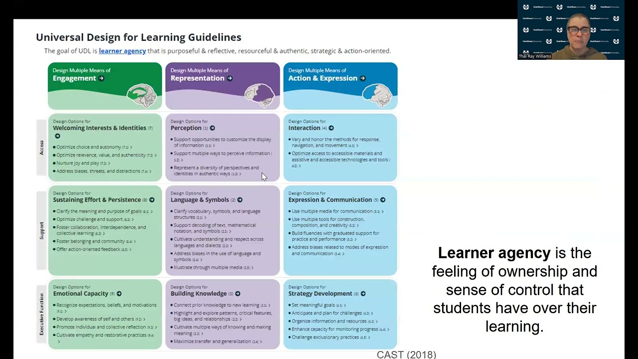 Week 5- Part 2: Universal Design for Learning vs. Differentiation