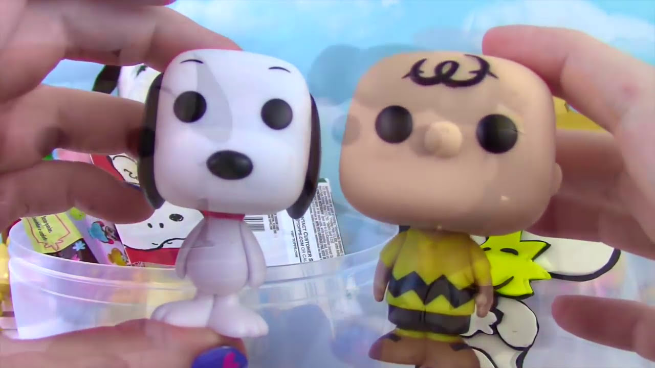 Peanut's Movie Snoopy Opens Surprise Eggs And Plays With Play-Doh | Fun Videos For Kids