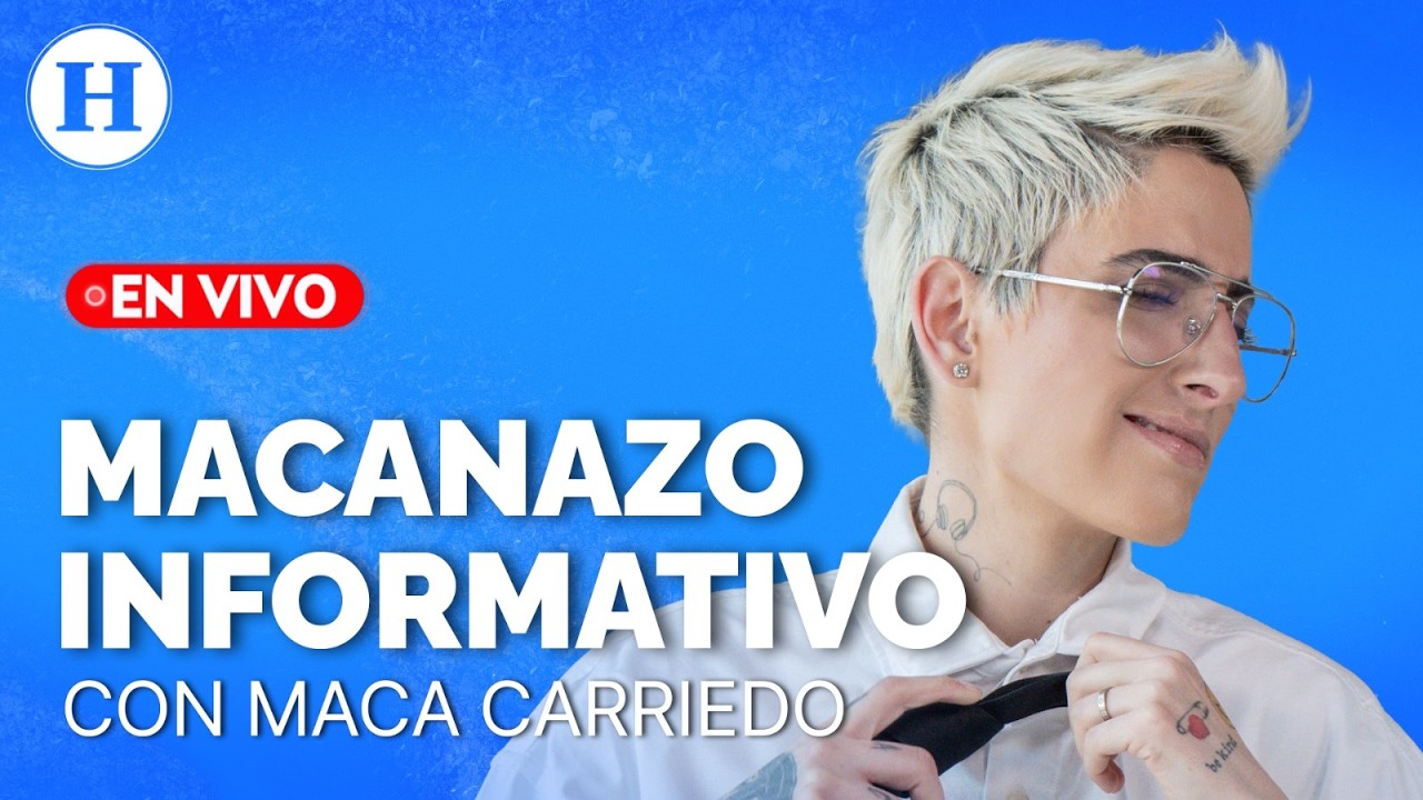 Macanazo Informativo con Maca Carriedo | Luisa María Alcalde en el estudio