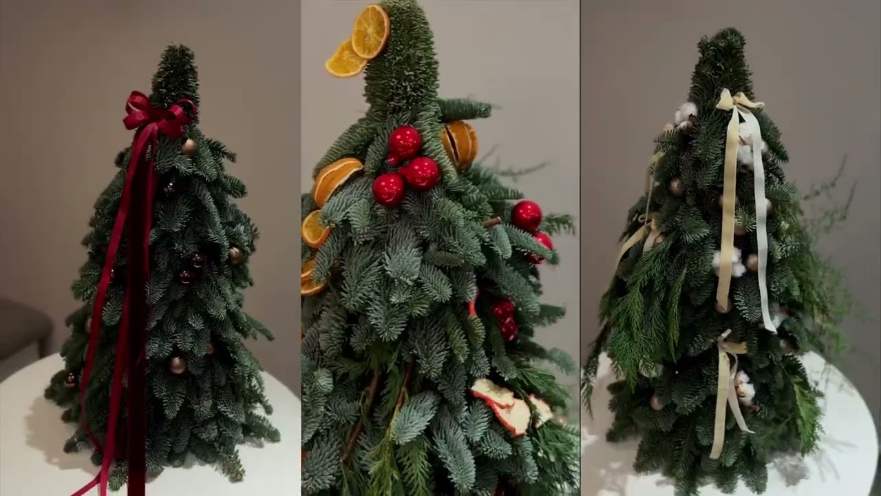 Choinki świąteczne FLOWER BAR 🎄