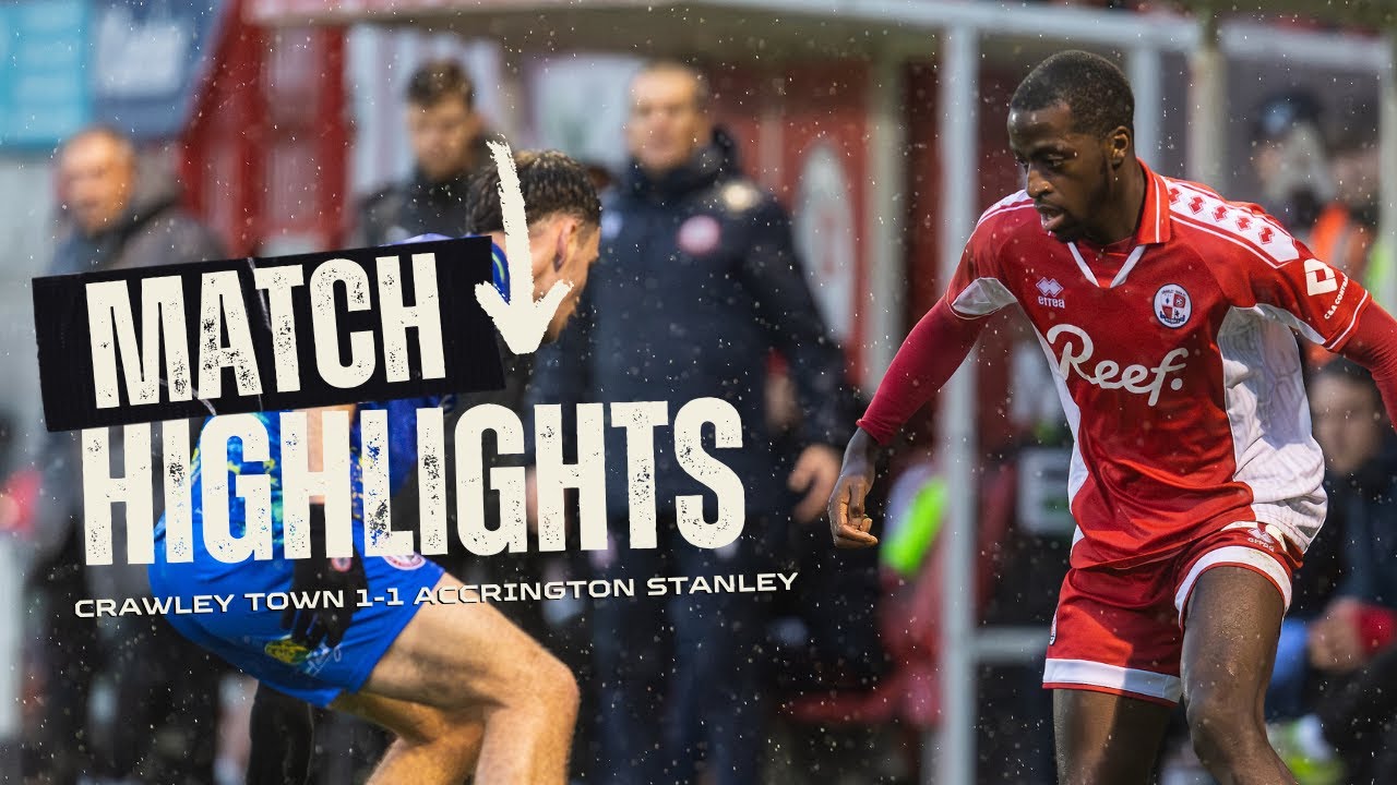 HIGHLIGHTS | Crawley Town v Accrington Stanley