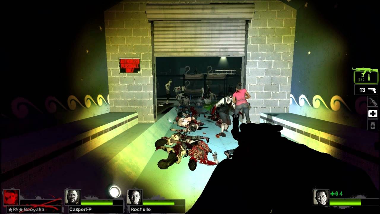 Left 4 Dead 2 Gameplay Part.1 /w. CasperFP,Sniper,RayBear
