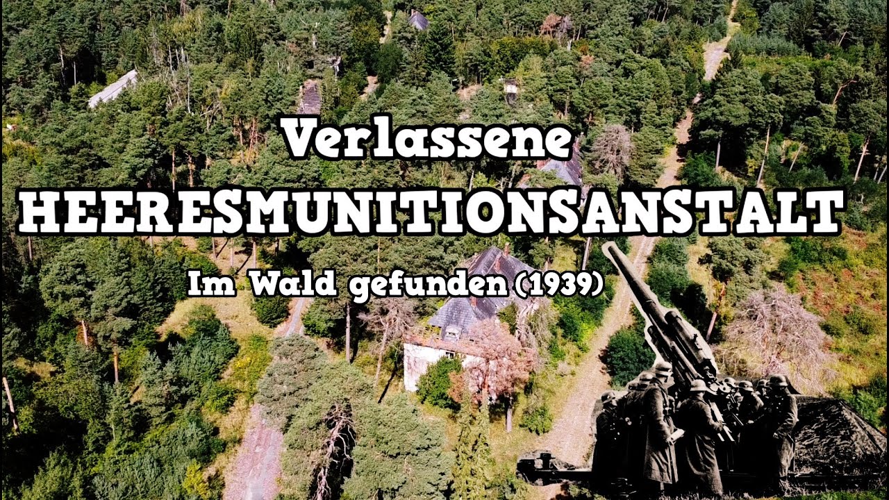 Heeresmunitionsanstalt (Munition für Hitlers Krieg)#lostplace #ruinen #urbex #dji