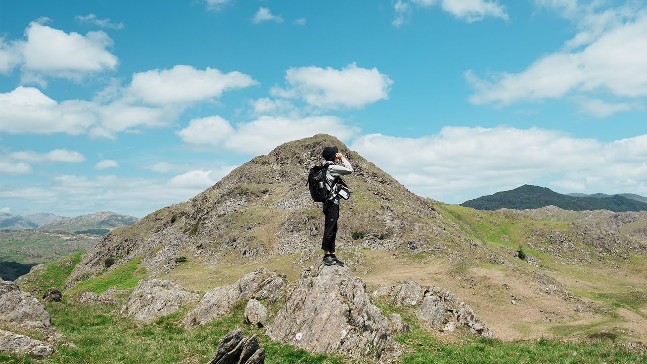 🏴󠁧󠁢󠁥󠁮󠁧󠁿イギリス湖水地方へ日帰りソロハイキング | Solo Hiking 3.5 Miles in the Stickle pike Lake District National Park