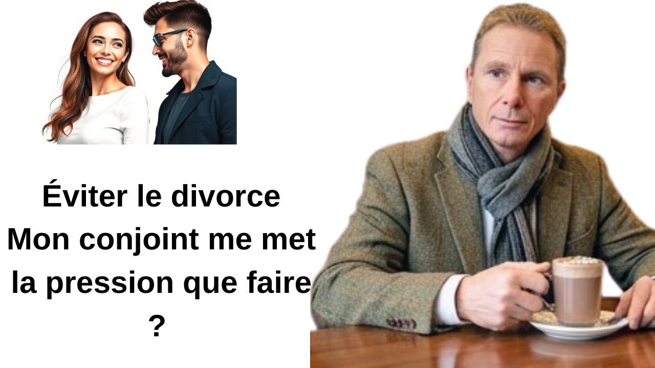 Éviter le divorce : Mon conjoint me met la pression que faire ?