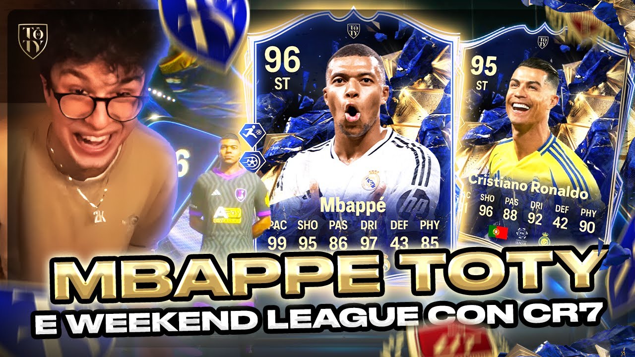 HO TROVATO MBAPPE TOTY 😱 WEEKEND LEAGUE CON CR7 TOTY & PREMI 🔥 FC25 Ultimate Team