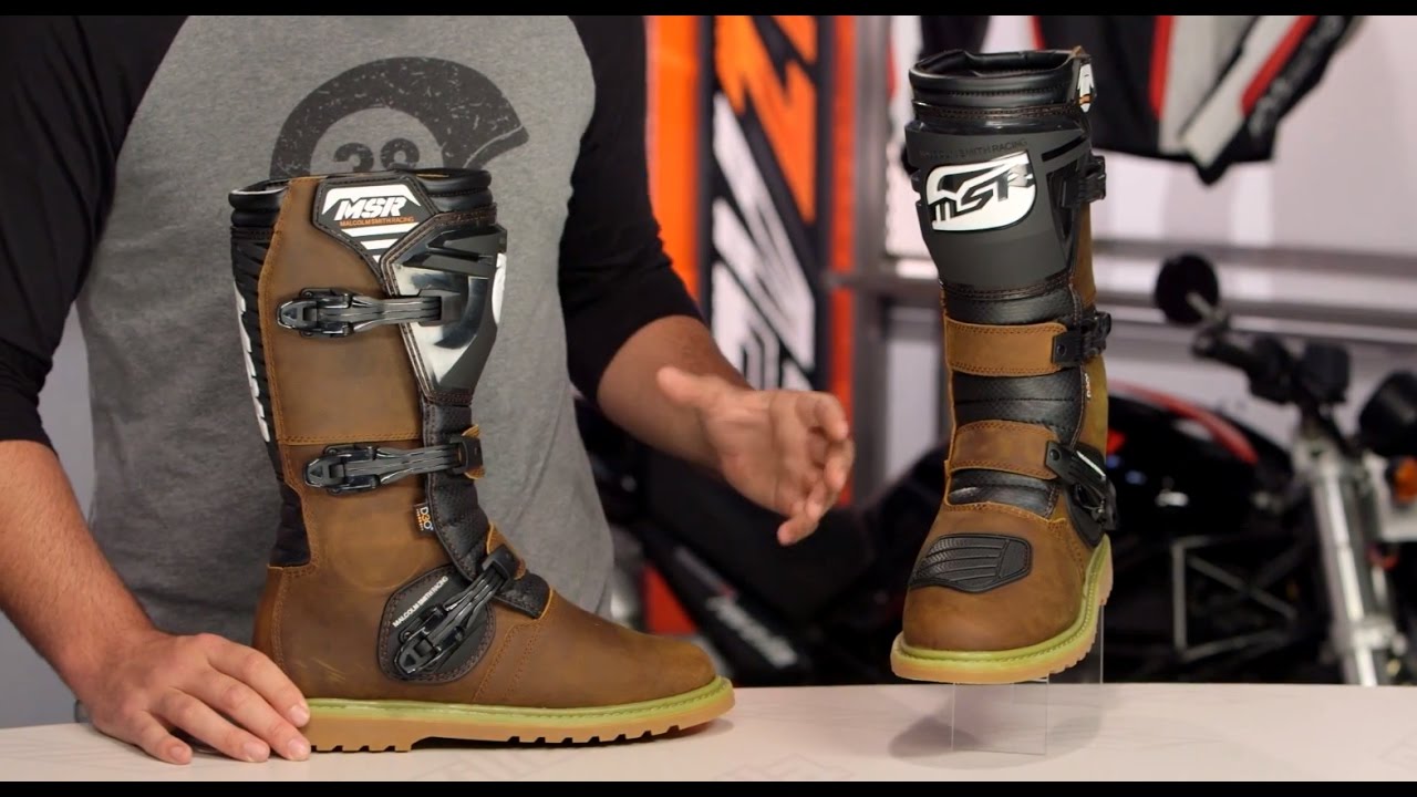MSR Dual Sport Boots Review at RevZilla.com