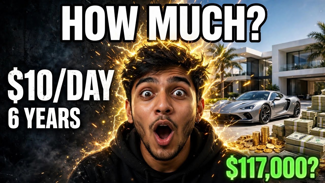 I Invested $10/Day for 6 Years. Here&rsquo;s How Much I Have Now 2026. #investing #wealth #finance . 