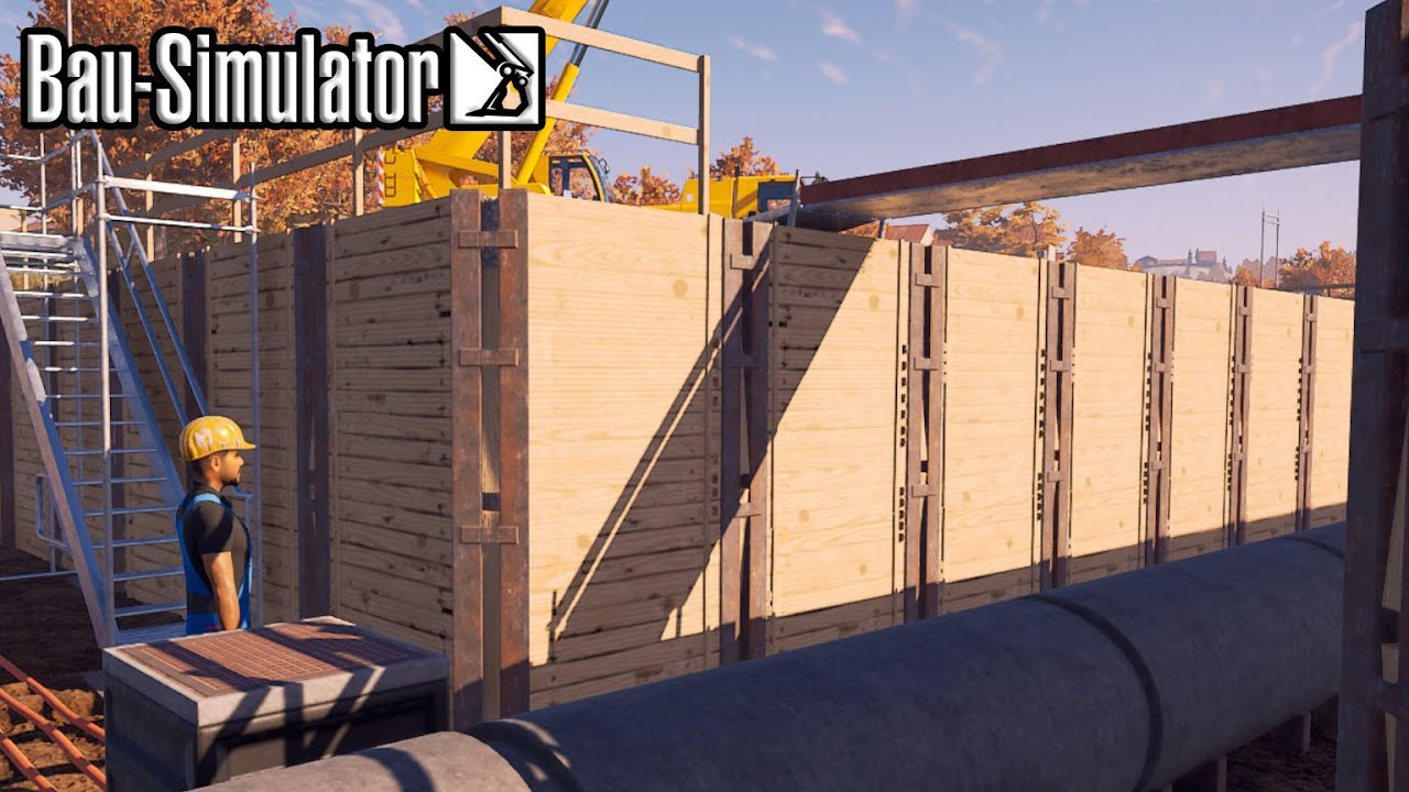 BAU SIMULATOR :#40 Kanalbau arbeiten abgeschlossen | CONSTRUCTION SIMULATOR