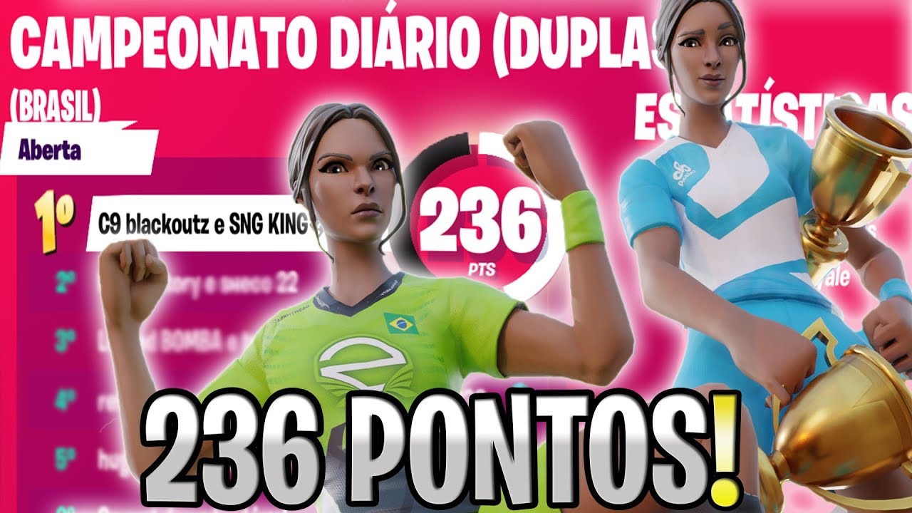 RECORDE MUNDIAL COMO FIZEMOS 236 PONTOS NA DAILYCUP! Ft.BLACKOUTZ