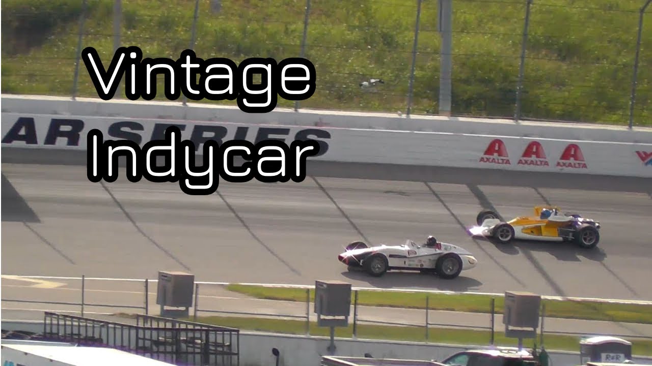 Vintage Indycar Action