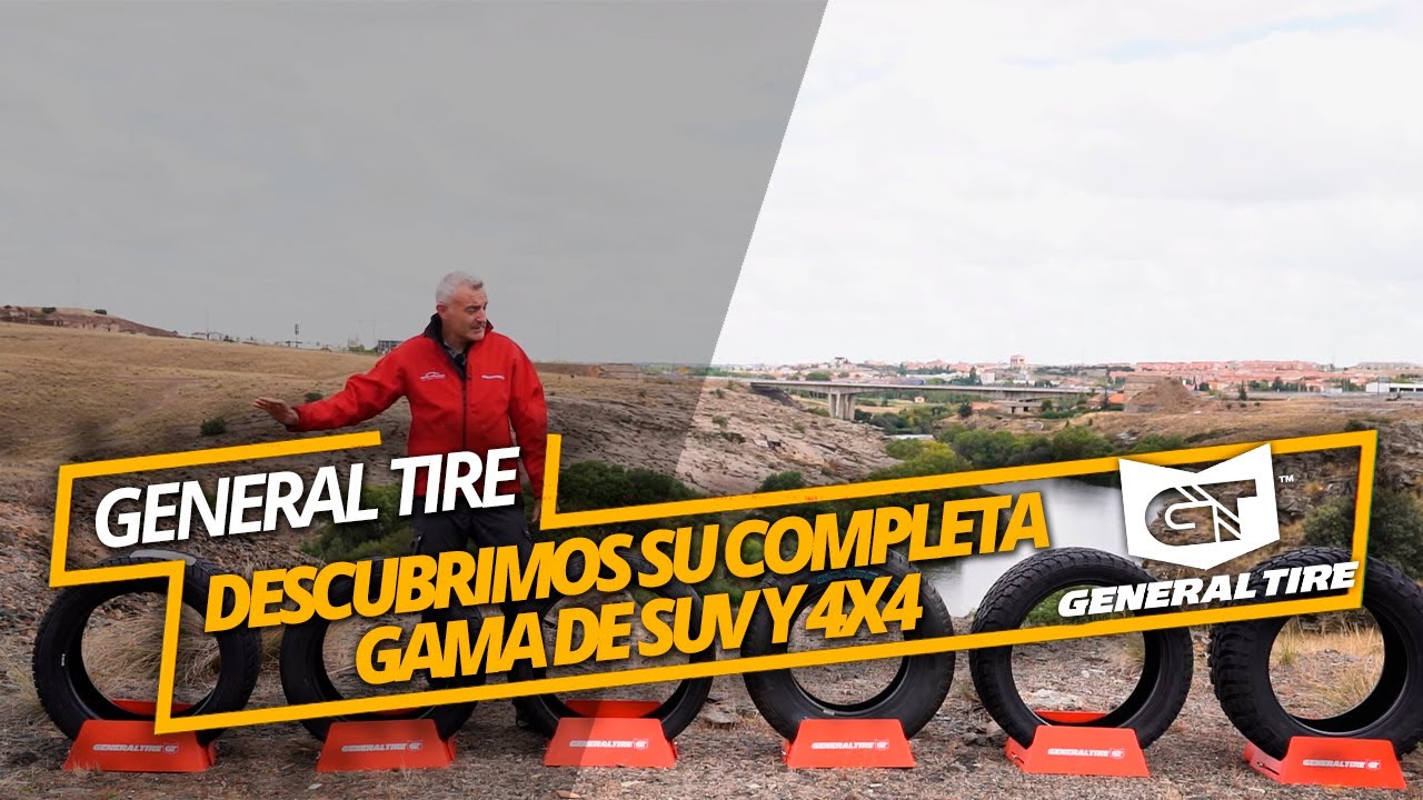 GENERAL TIRE Descubrimos su completa gama de SUV  y 4x4