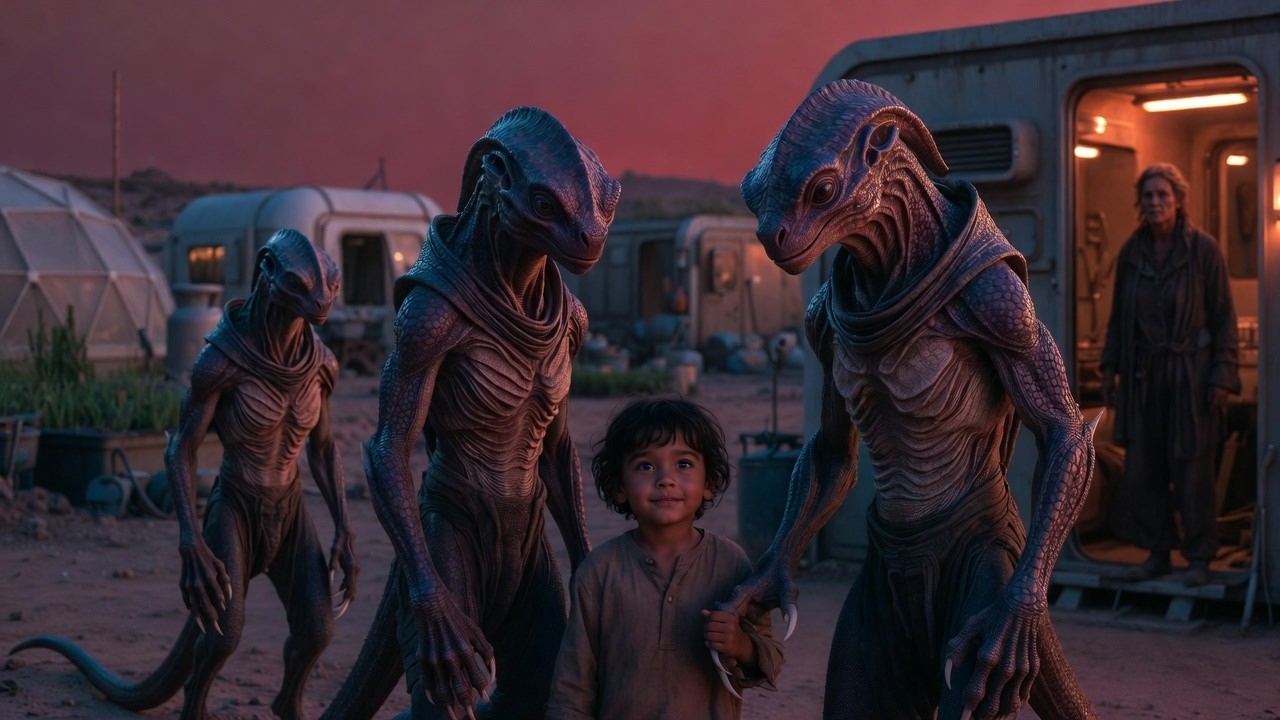 Three Alien Warrior Cubs Protect a Human Child | HFY Galactic Story