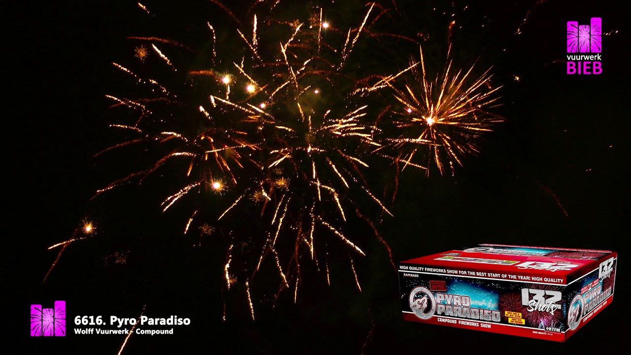 Pyro Paradiso - Wolff Vuurwerk - Compound - vuurwerkbieb.nl