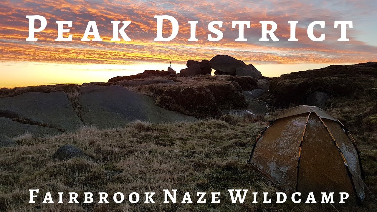 Peak District Fairbrook Naze Wildcamp