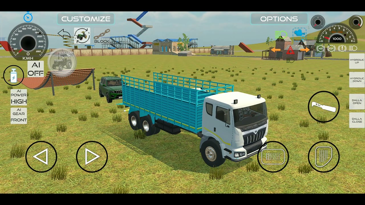 Tractors track wala games