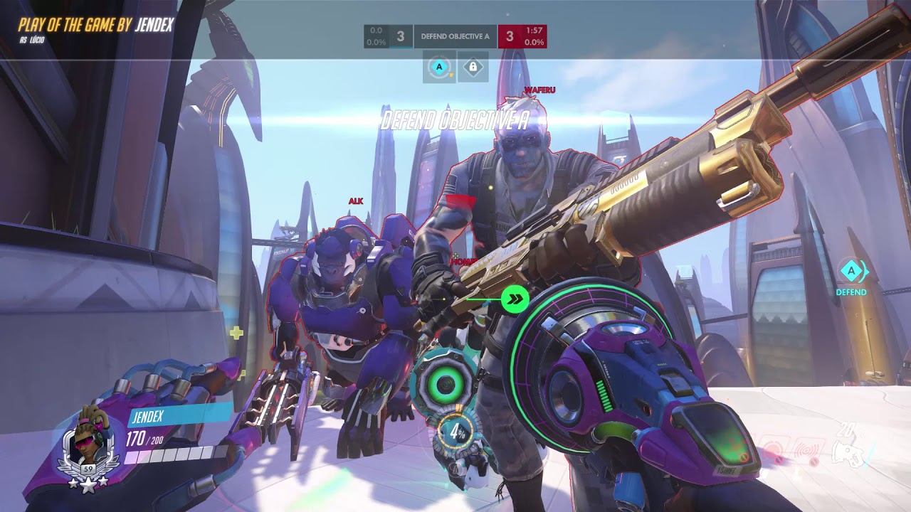 Wholesome Enemy Team Lets Me Get Lucio Achievement
