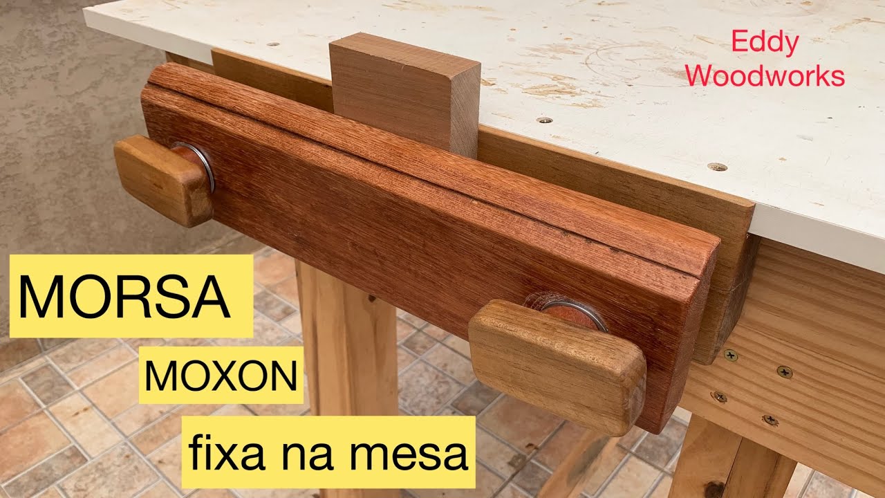 73 - Morsa moxon fixa na mesa