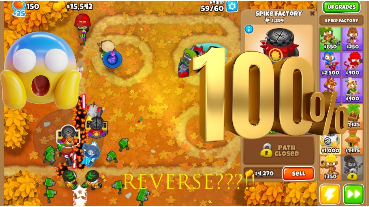 This Reverse Challenge Broke My Brain (Bloons TD 6)
