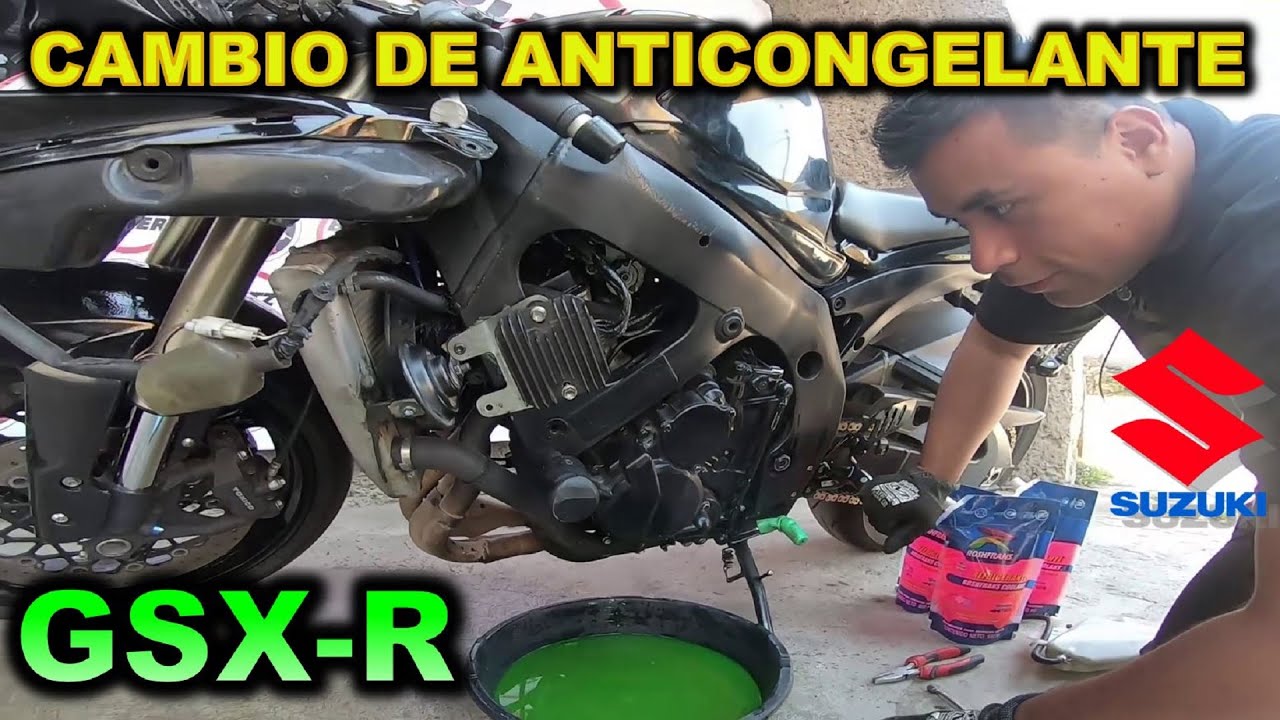 CAMBIO DE ANTICONGELANTE DE LA GSXR BLITZ RIDER CAP 5
